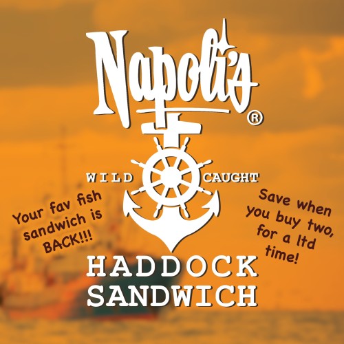 Wild-Caught Haddock Sandwich