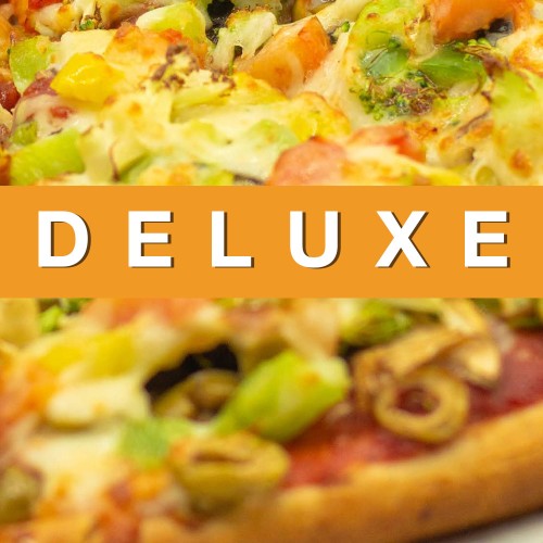 Small Deluxe 8-Topping Pizza - SAVE WITH TOPPINGS!
